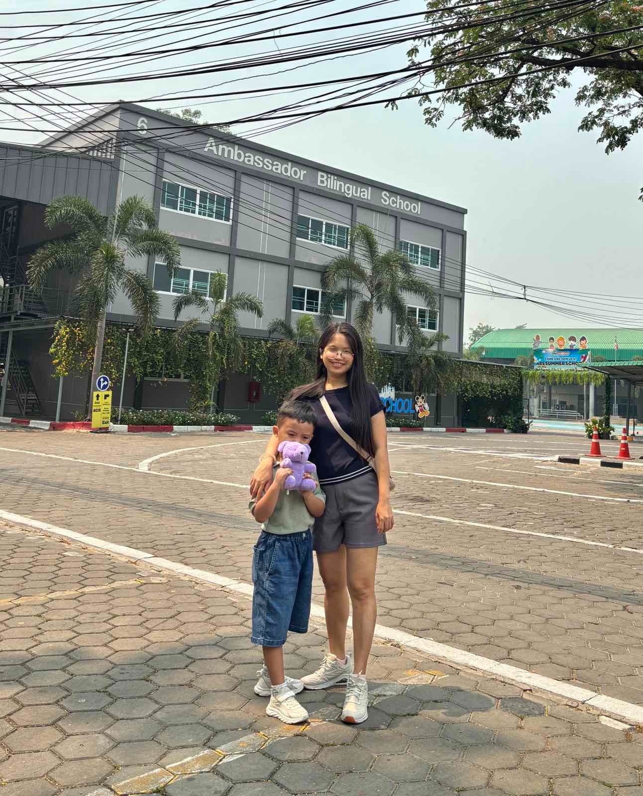 Htoo Htoo and Mommy